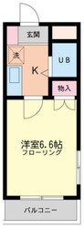 ひまわりコーポⅢの物件間取画像